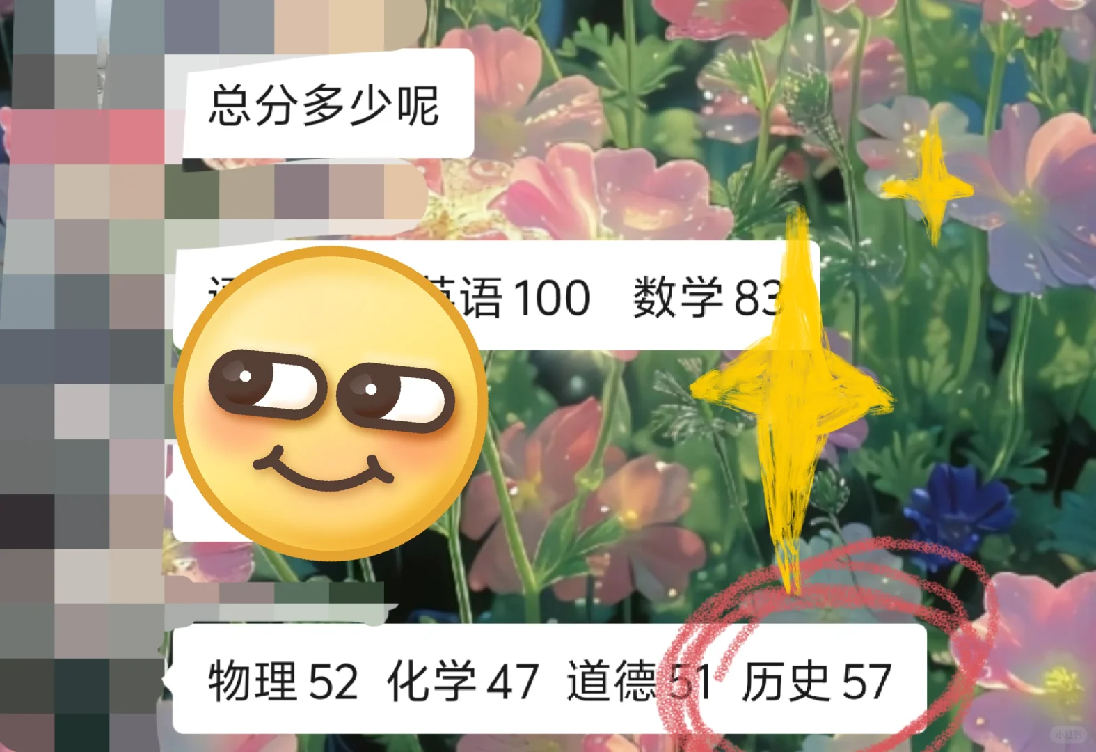 学生中考成绩！ 第1张