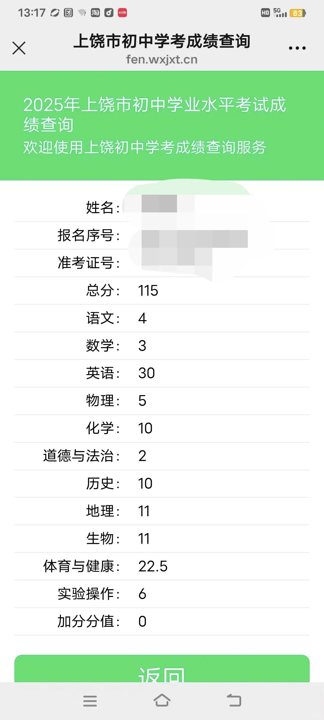 我儿子考了这么点分该不该复读？ 第1张