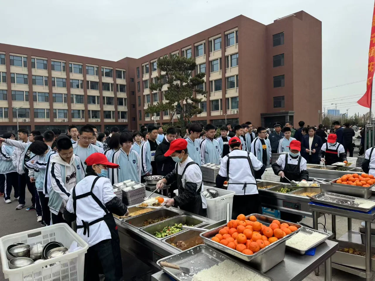 邯郸市立志高中举行2025中考百日誓师大会  第1张