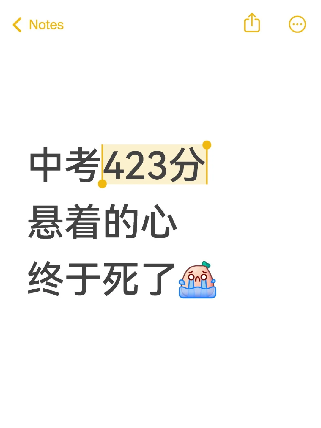 中考翻车了 第1张