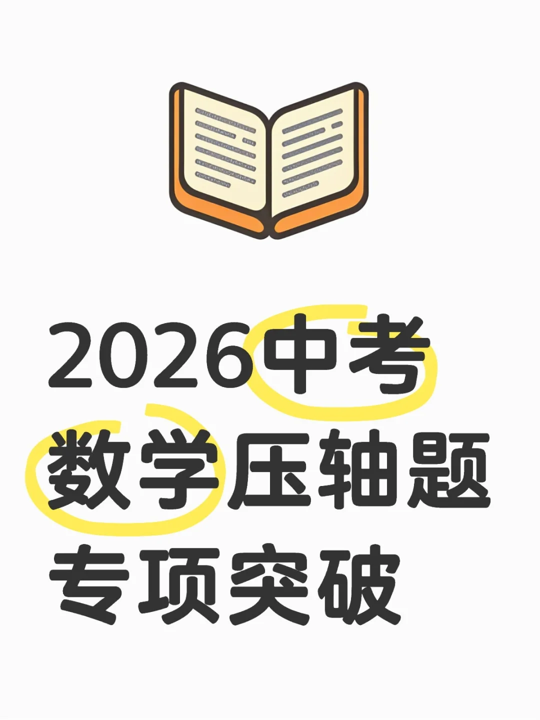 2026中考数学压轴题突破练习 第2张