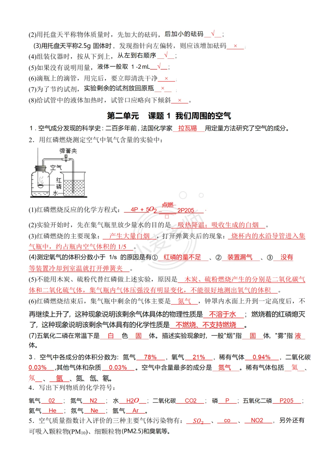 新九上化学❗️暑假死磕这 30 页，开学直接躺 第5张