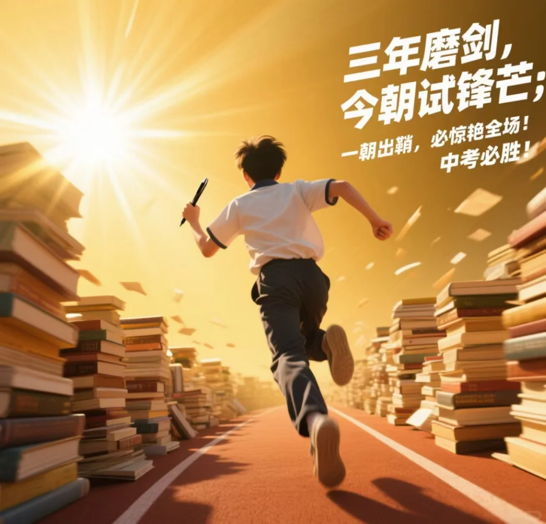致中考勇士：此程，必光芒万丈！ 第1张