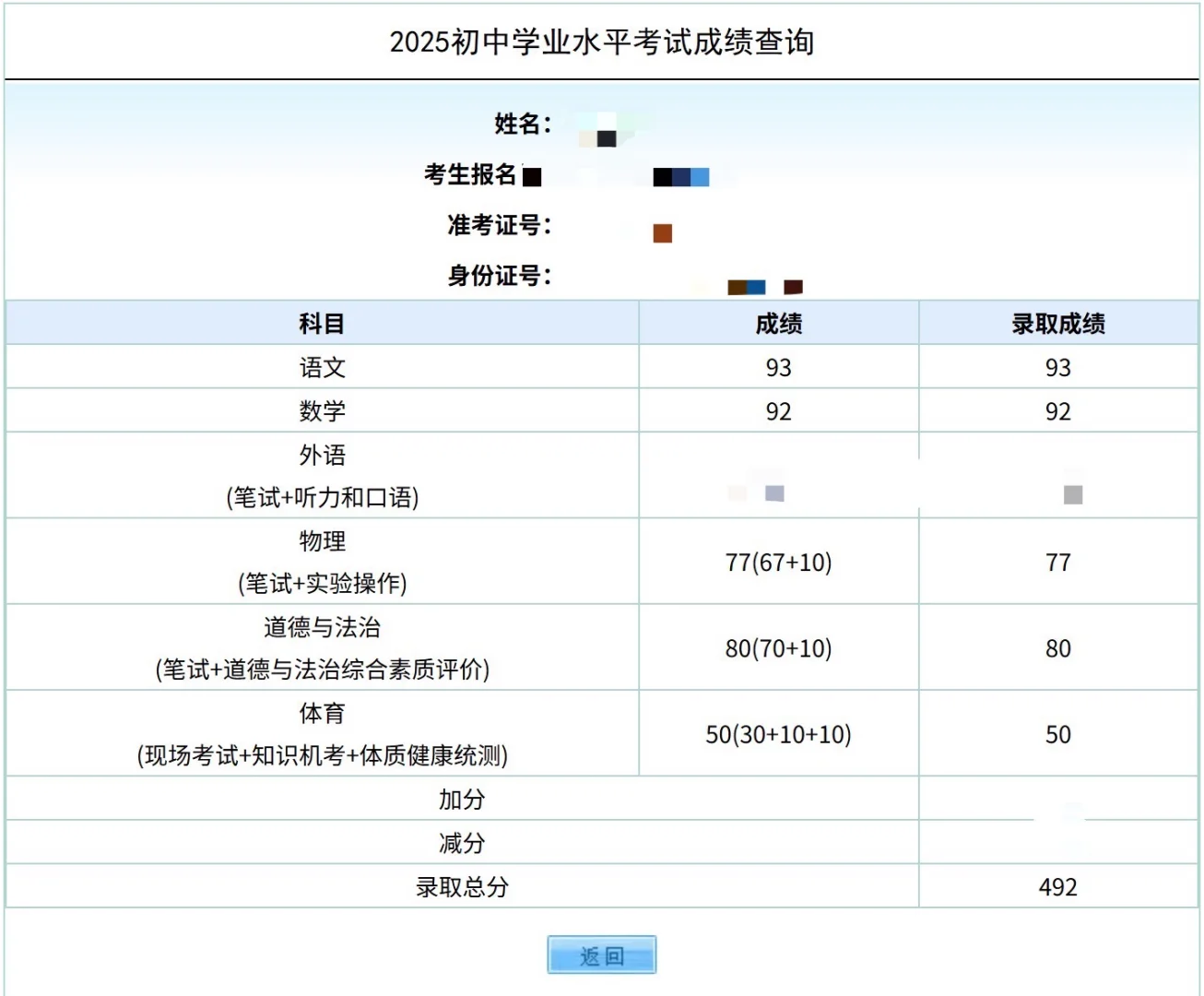 北京中考上岸 苦尽甘来 第1张