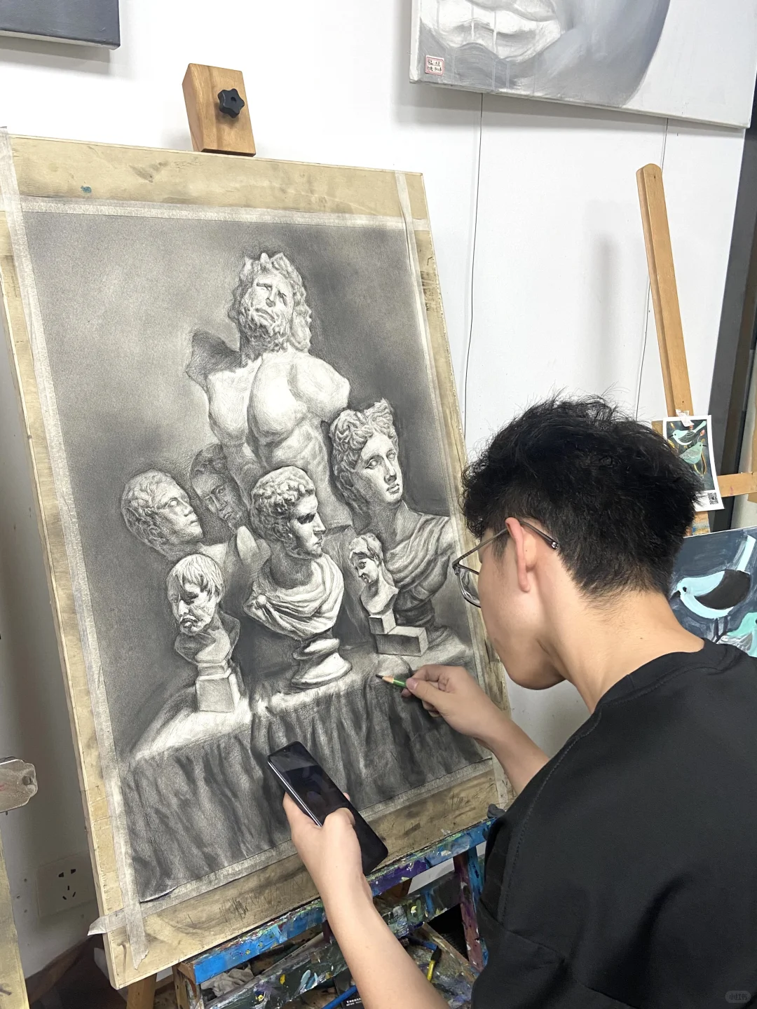 初中生美术中考方向集训日常｜🎨 第4张