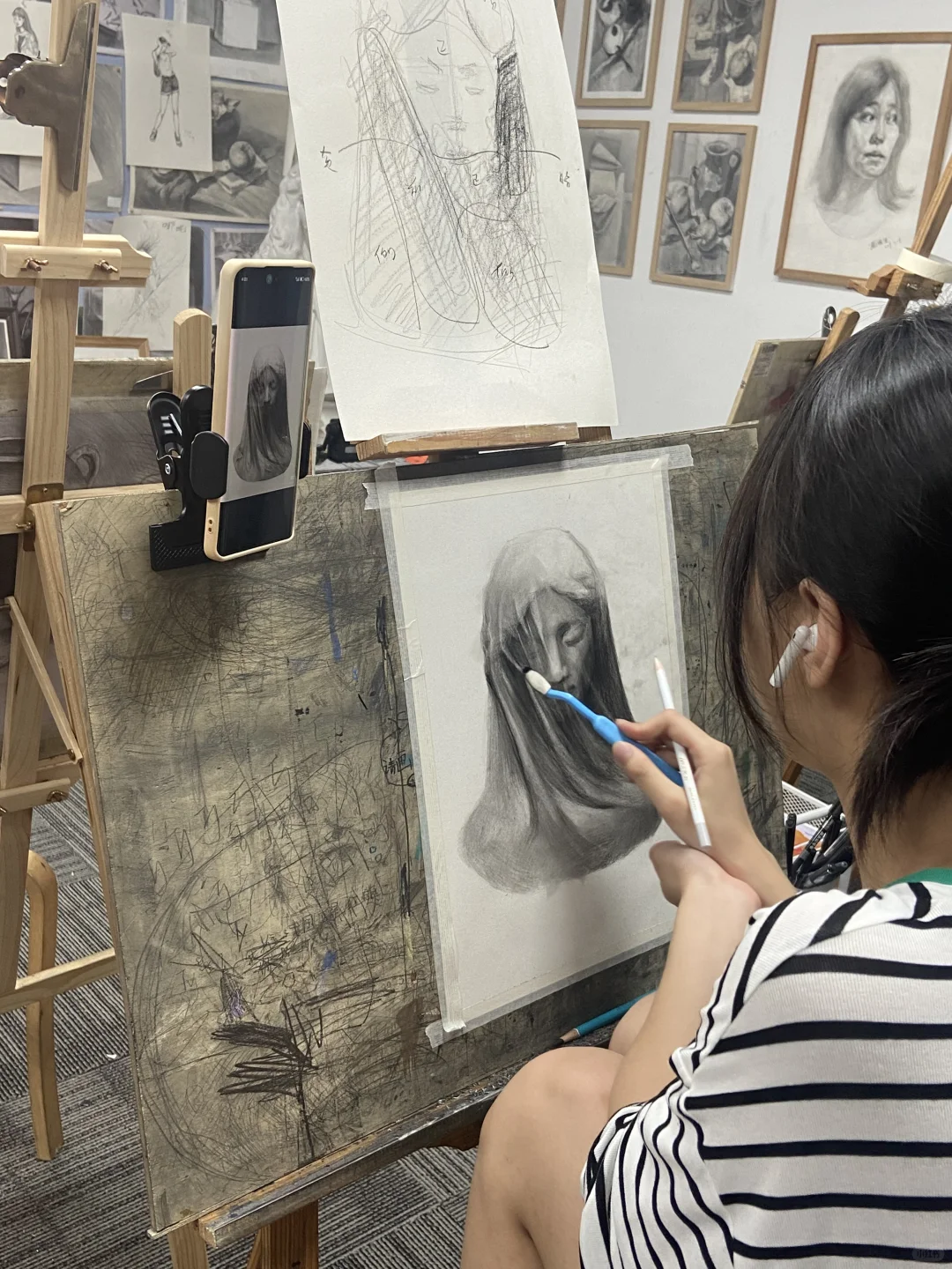 初中生美术中考方向集训日常｜🎨 第3张