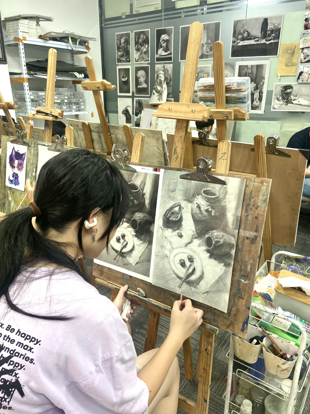 初中生美术中考方向集训日常｜🎨 第7张