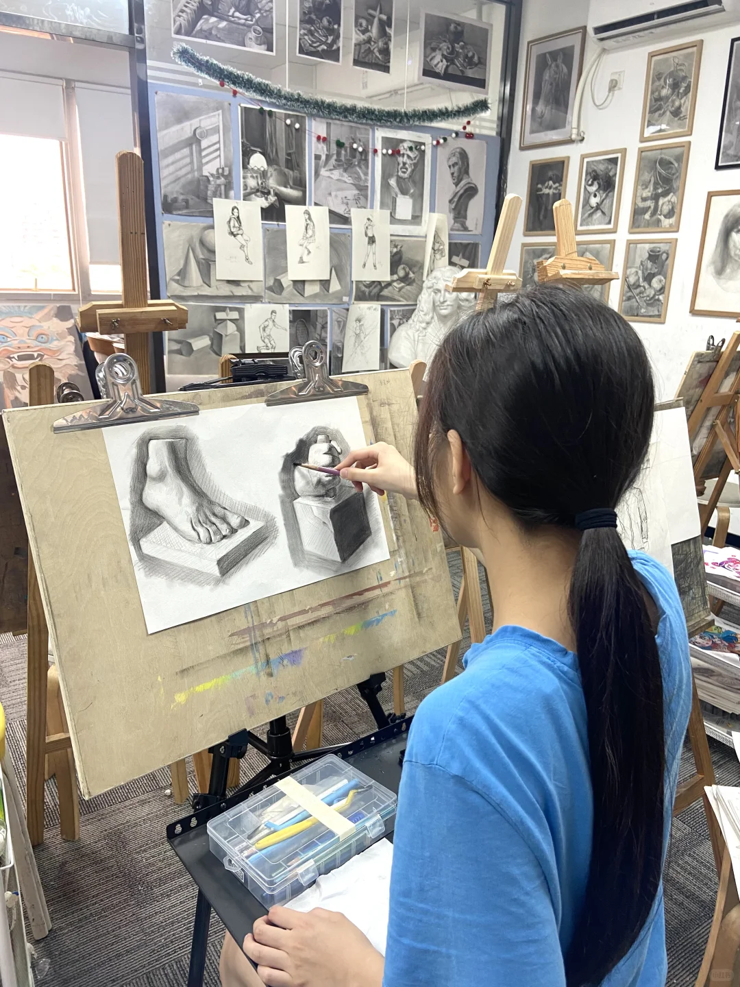 初中生美术中考方向集训日常｜🎨 第5张