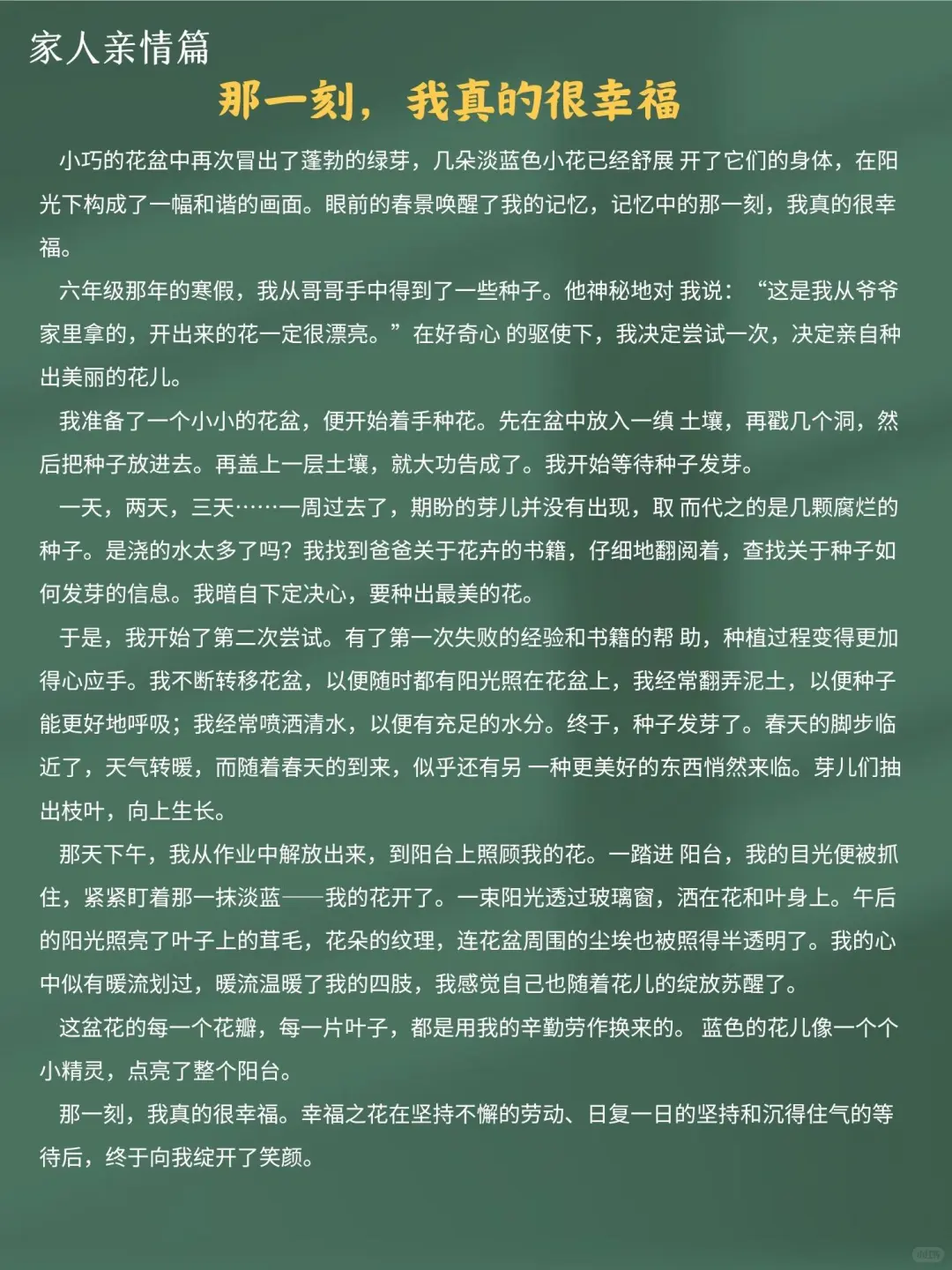 2025中考作文押题预测，5个主题命中率高 第9张