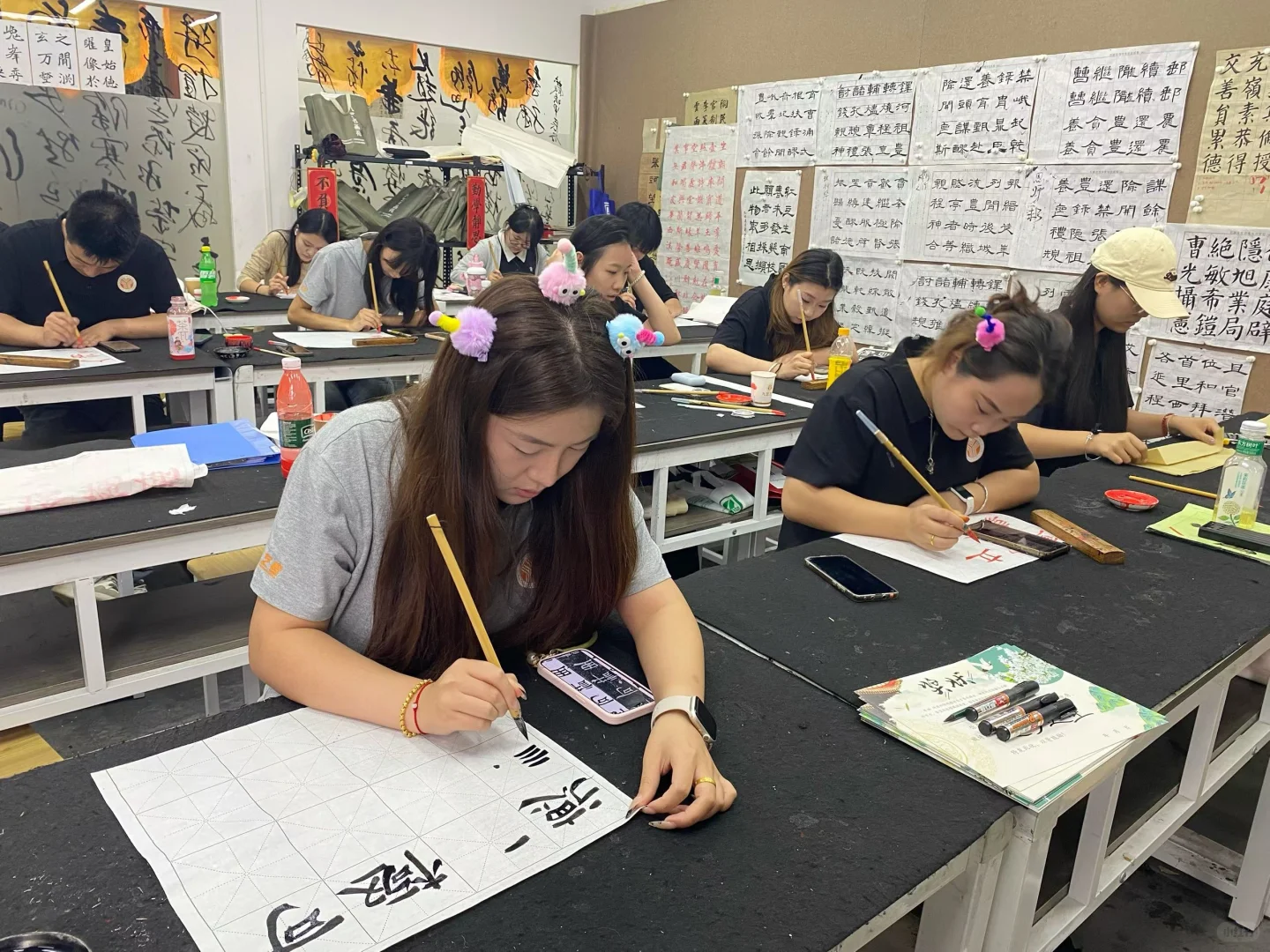 石家庄书法中考 教师自训教研中…… 第7张