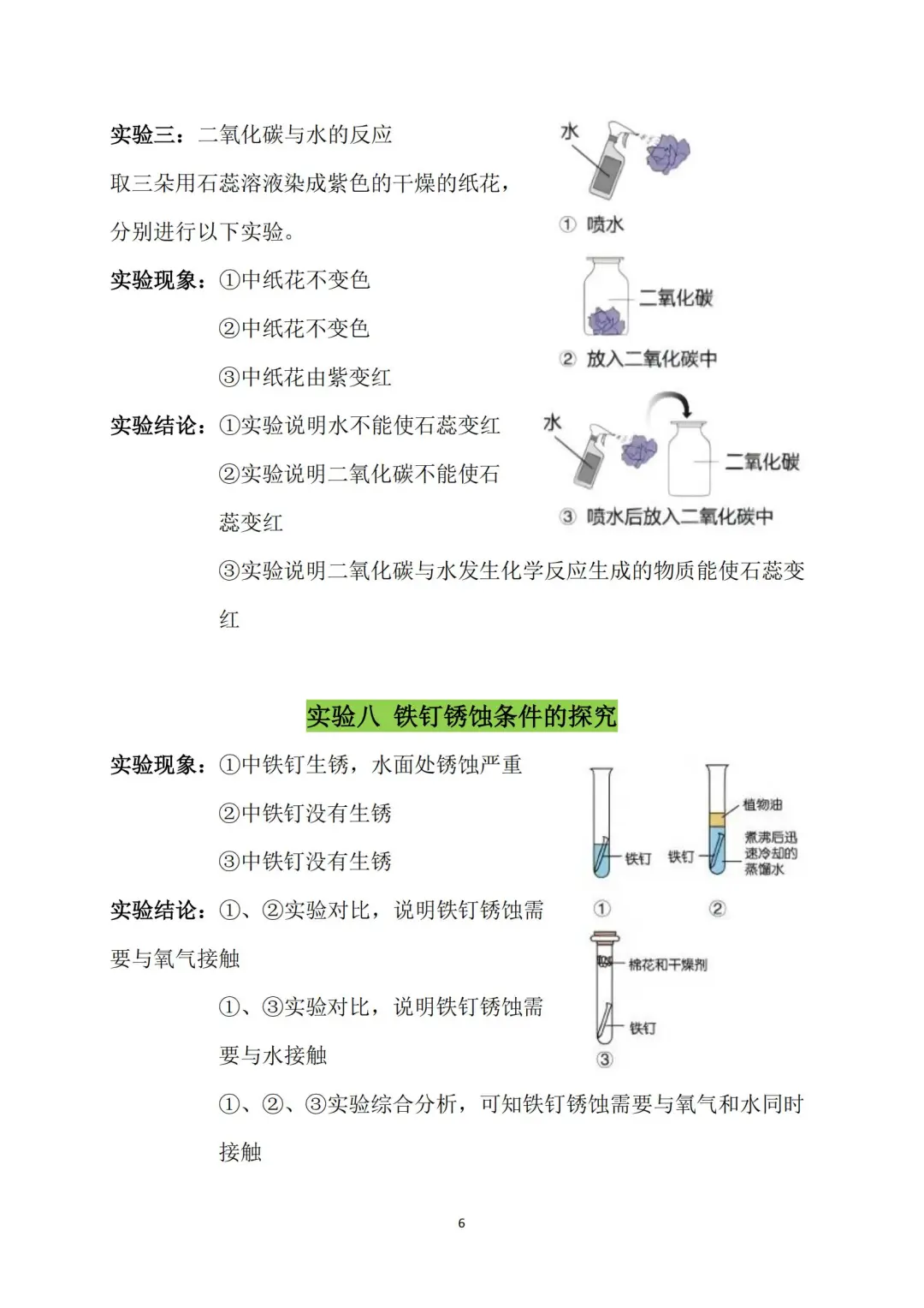 中考化学实验反反复复就这13个😲 第8张