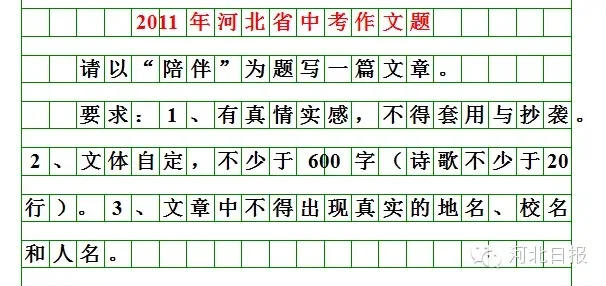 刚刚！河北2025中考作文题出炉！你会怎么写？（ 第17张
