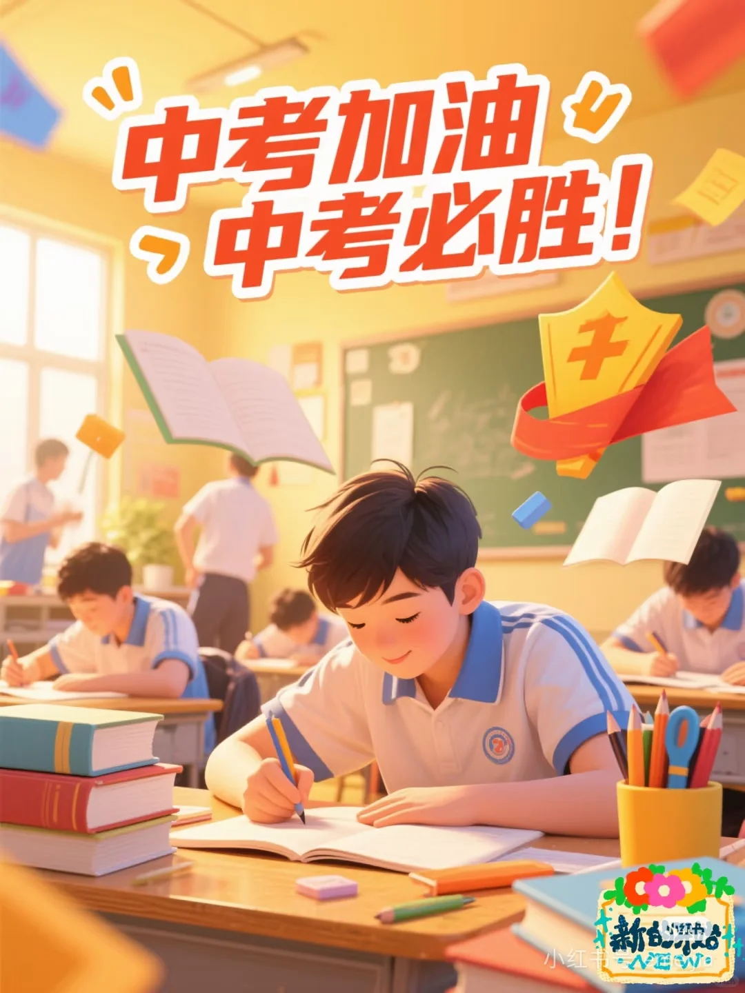 我宣布，今天要为中考生加油！ 第2张