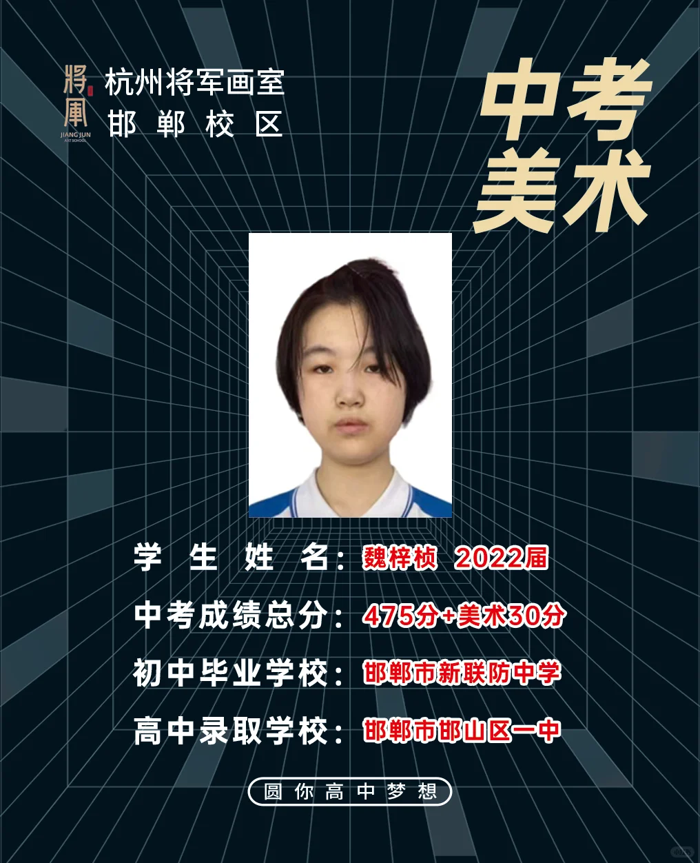 邯郸市中考美术高中录取 第6张