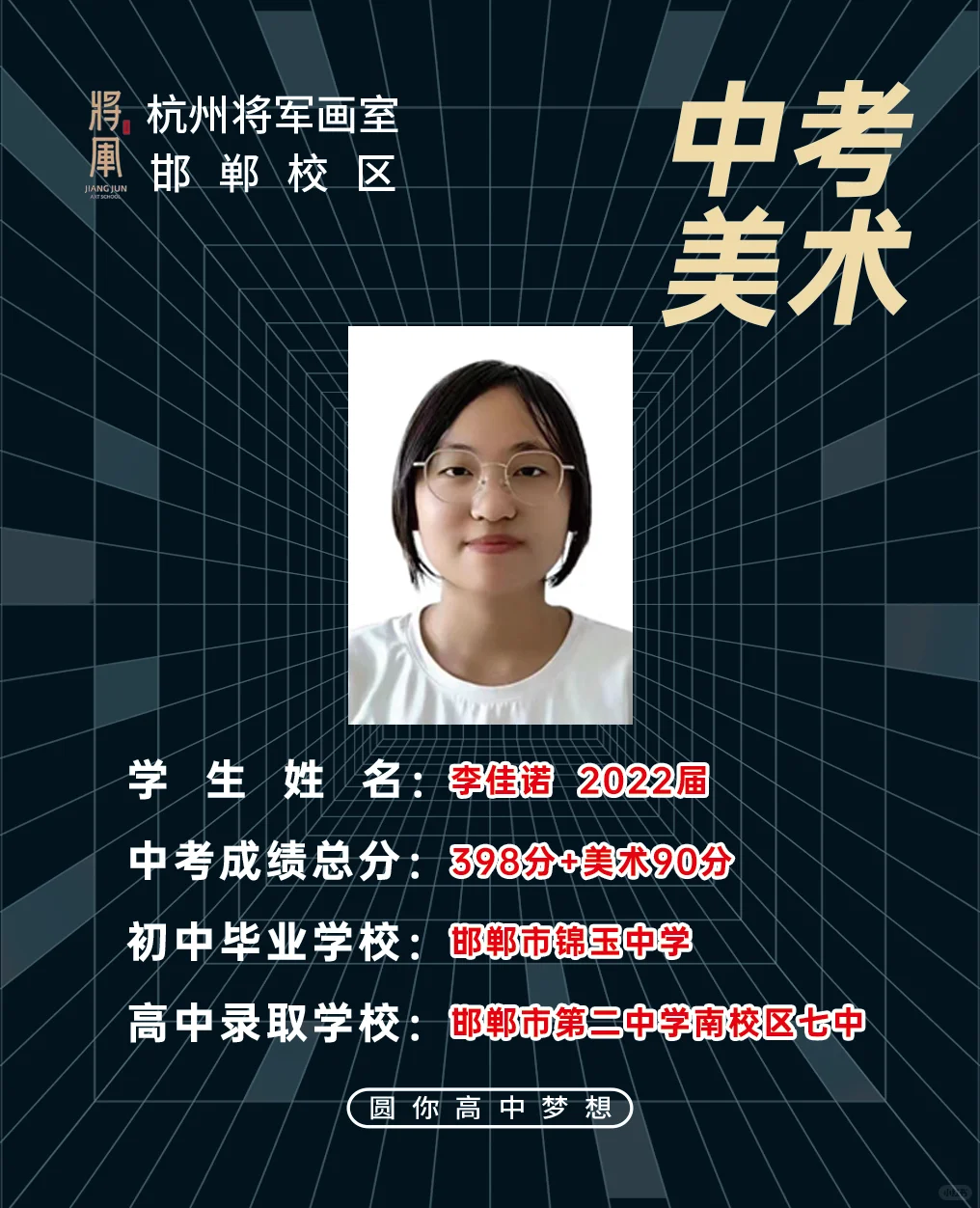 邯郸市中考美术高中录取 第9张