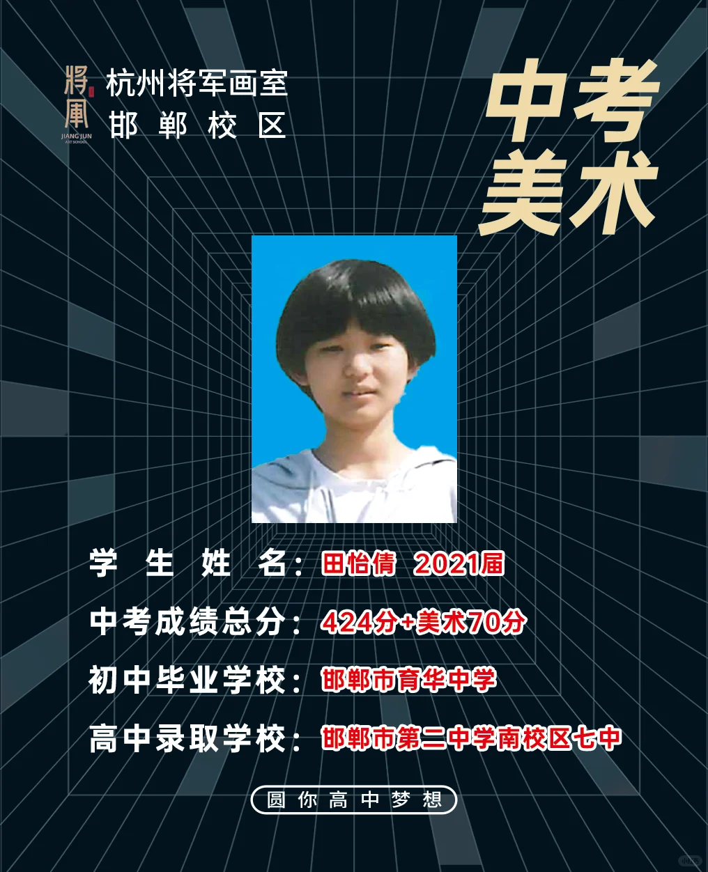 邯郸市中考美术高中录取 第10张