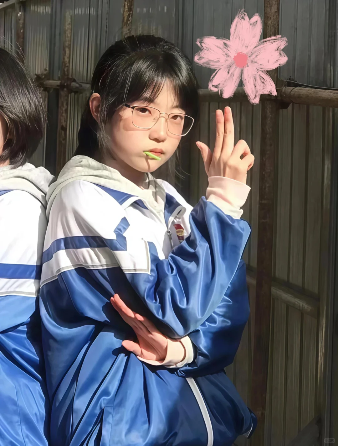蹲五十个初中生，一会删 第2张
