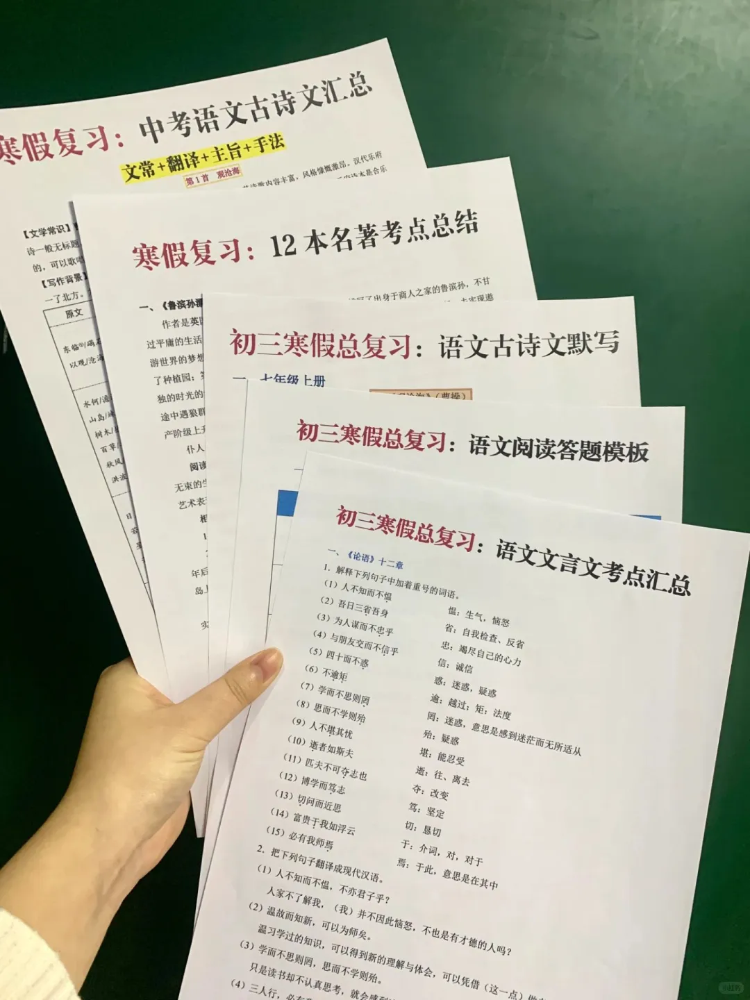 中考前最后一个寒假,普娃家长如何抓?! 第5张 中考前最后一个寒假,普娃家长如何抓?! 第5张
