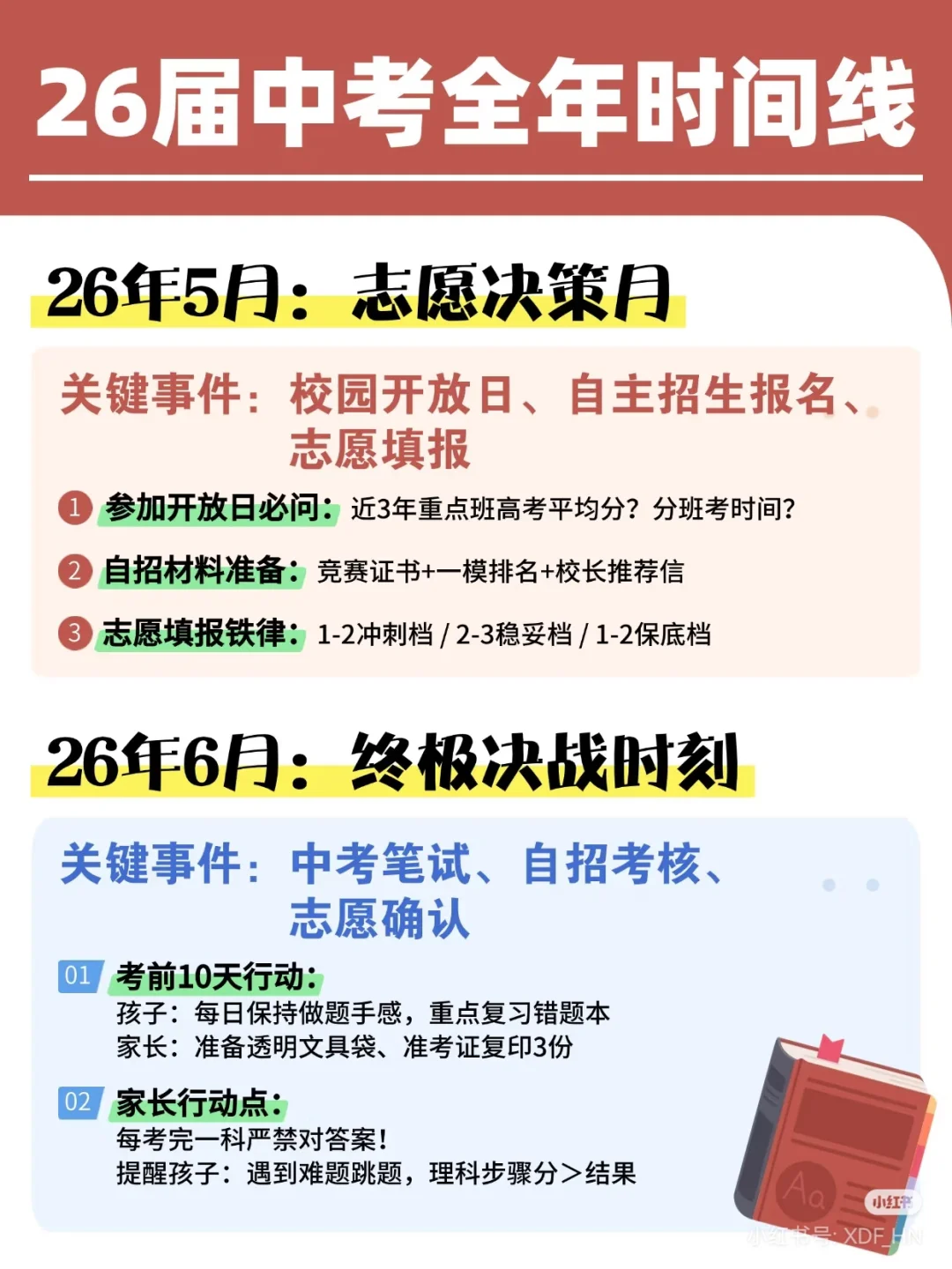 26年中考时间线提前知，抢先一步做规划❗ 第7张
