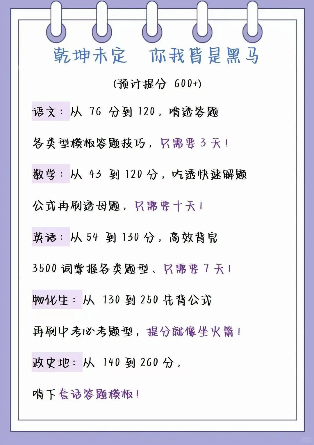 赶紧去学习吧 初中这八点不改…… 第5张
