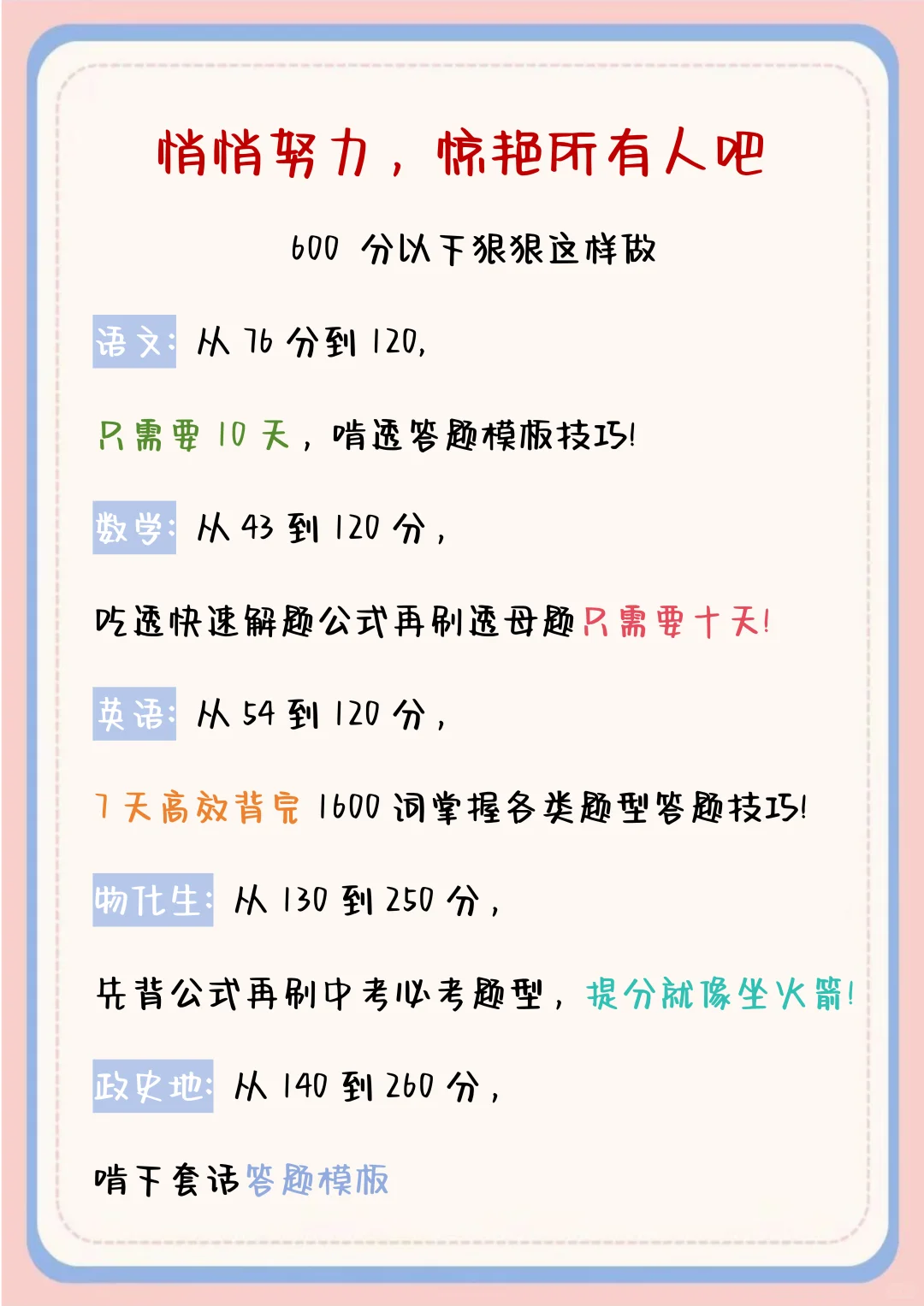 千万不要亲手毁掉你的初中！ 第6张