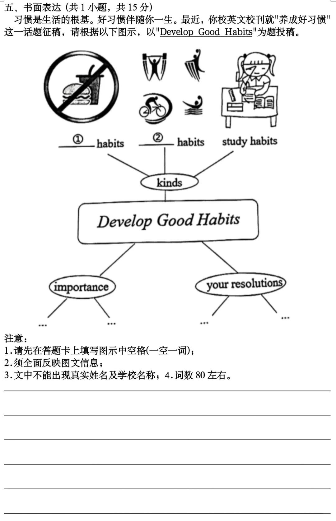 2025年成都市中考英语全真模拟卷 第1张