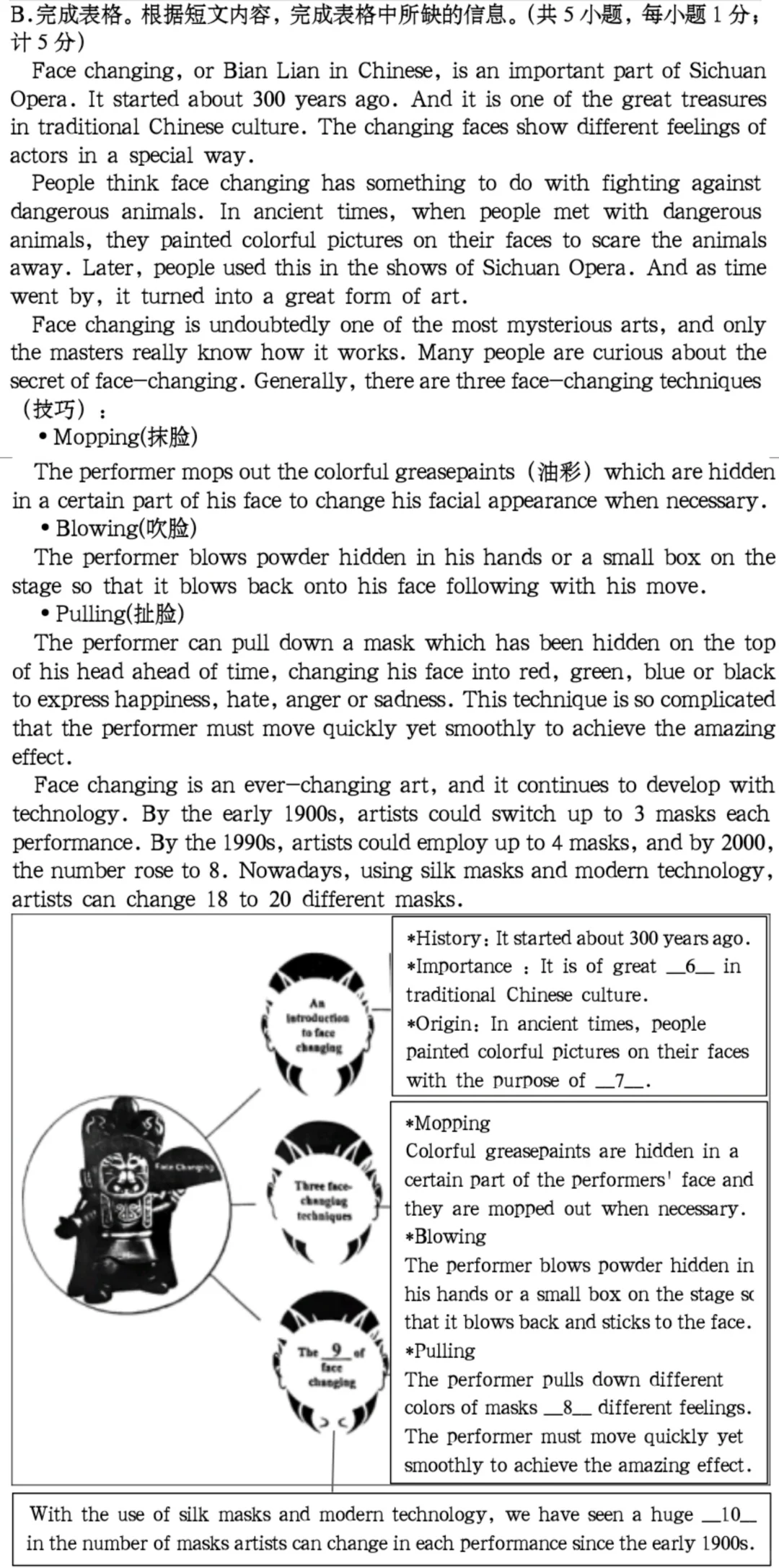 2025年成都市中考英语全真模拟卷 第13张