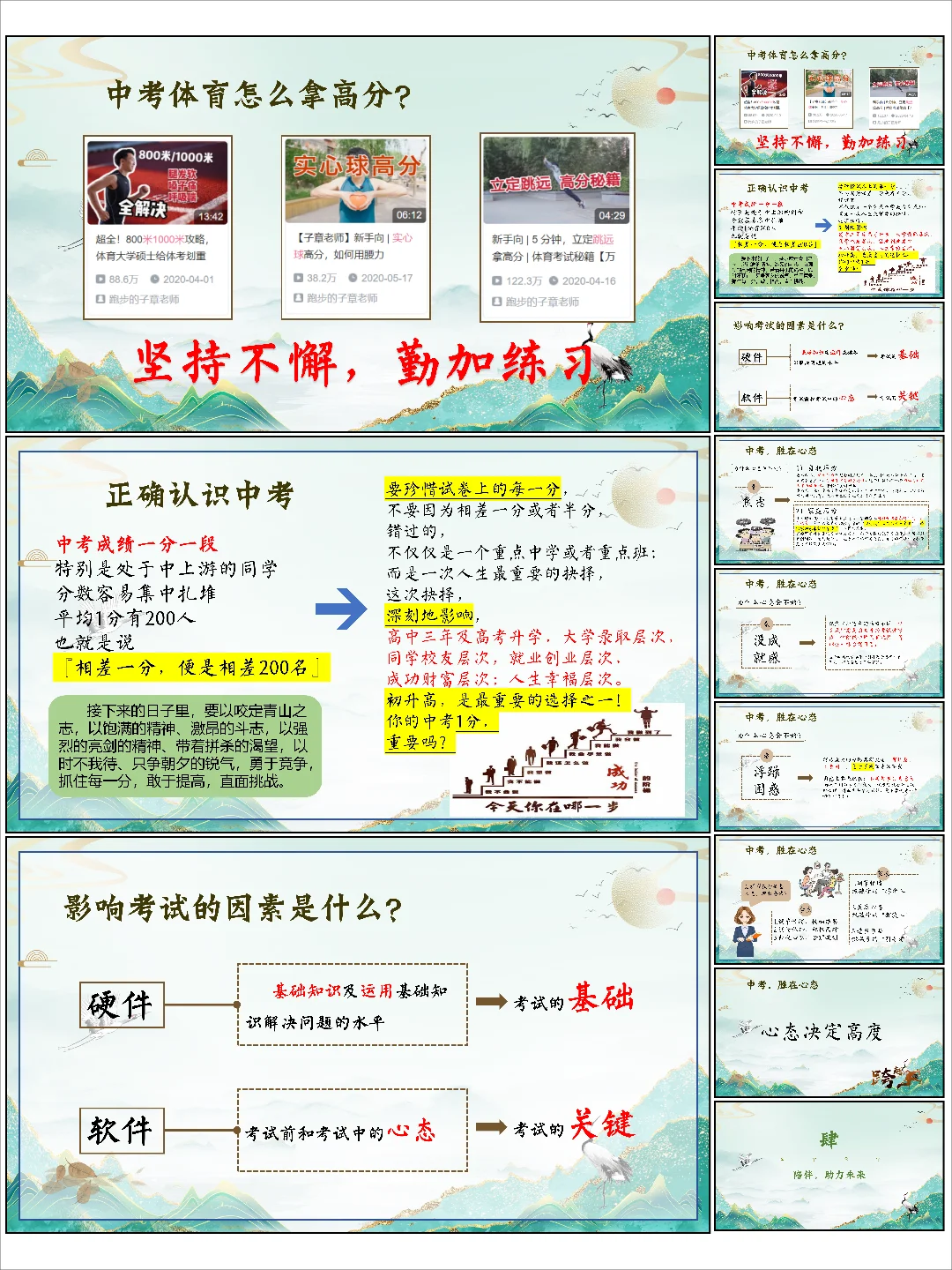 初三家长会～胜在心态，赢在中考 第14张