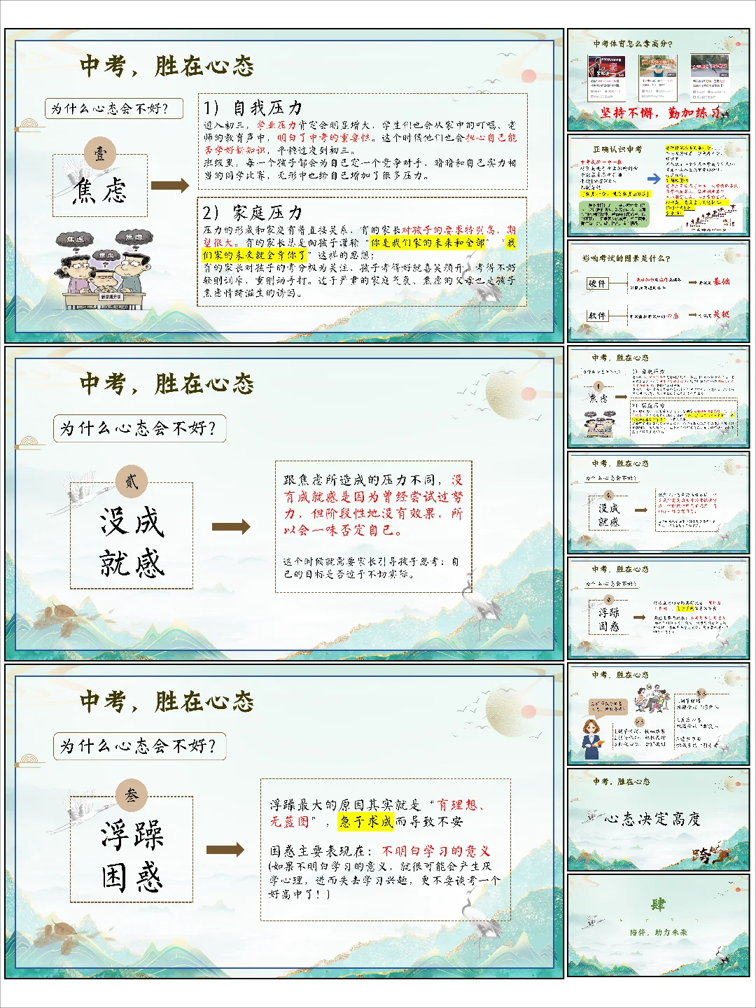 初三家长会～胜在心态，赢在中考 第15张