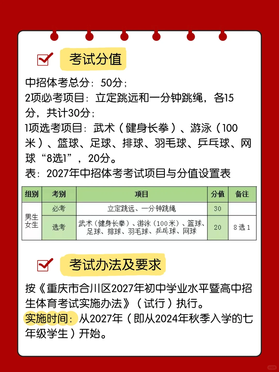 速看！重庆中考体育改革最早2027年实施 第1张