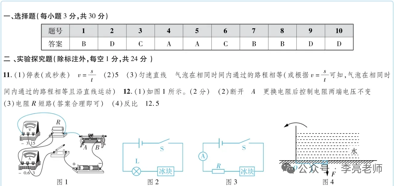 2025年山西中考物理试题及解析 第8张