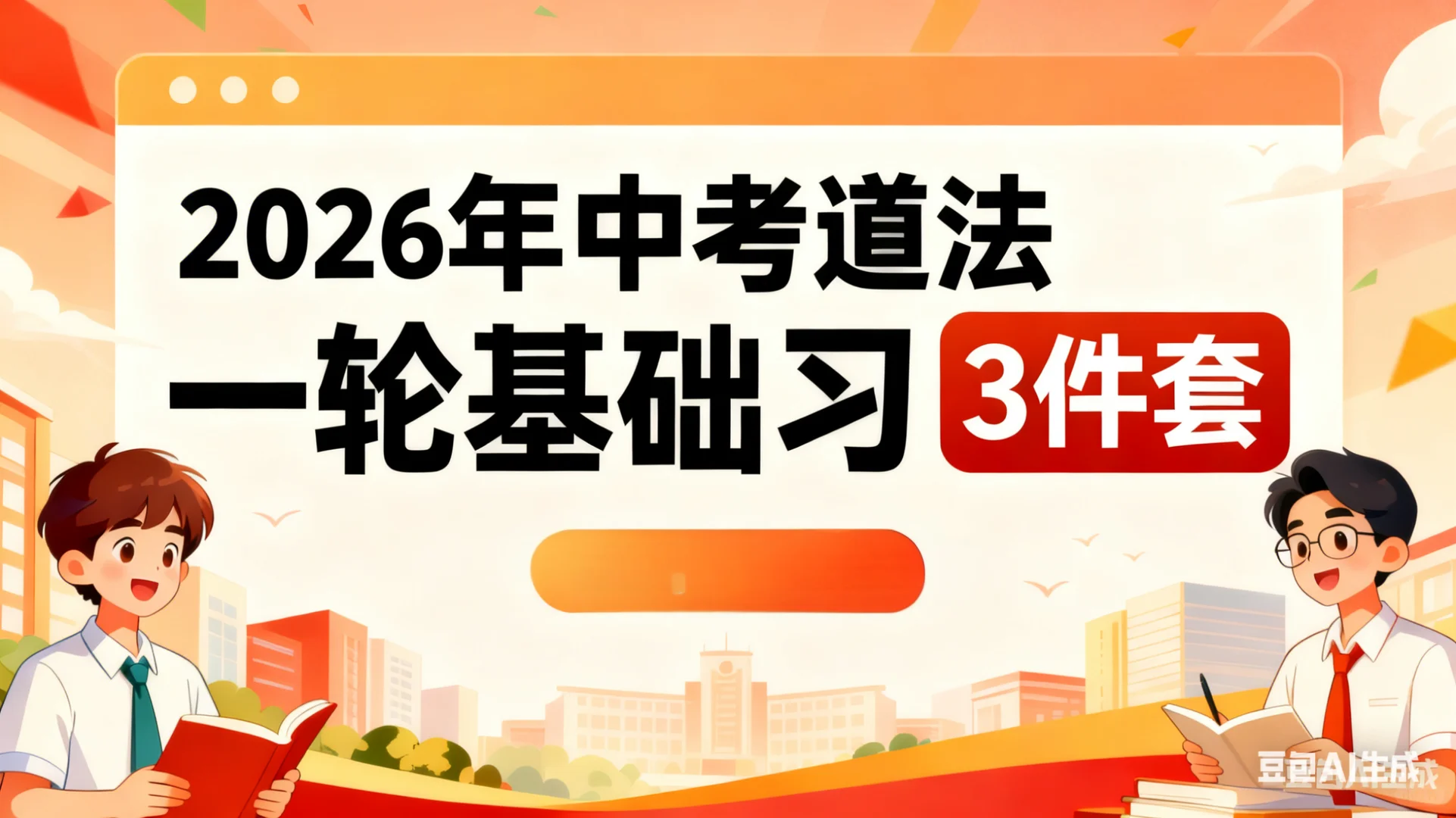 26中考道法一轮复习3件套 第2张