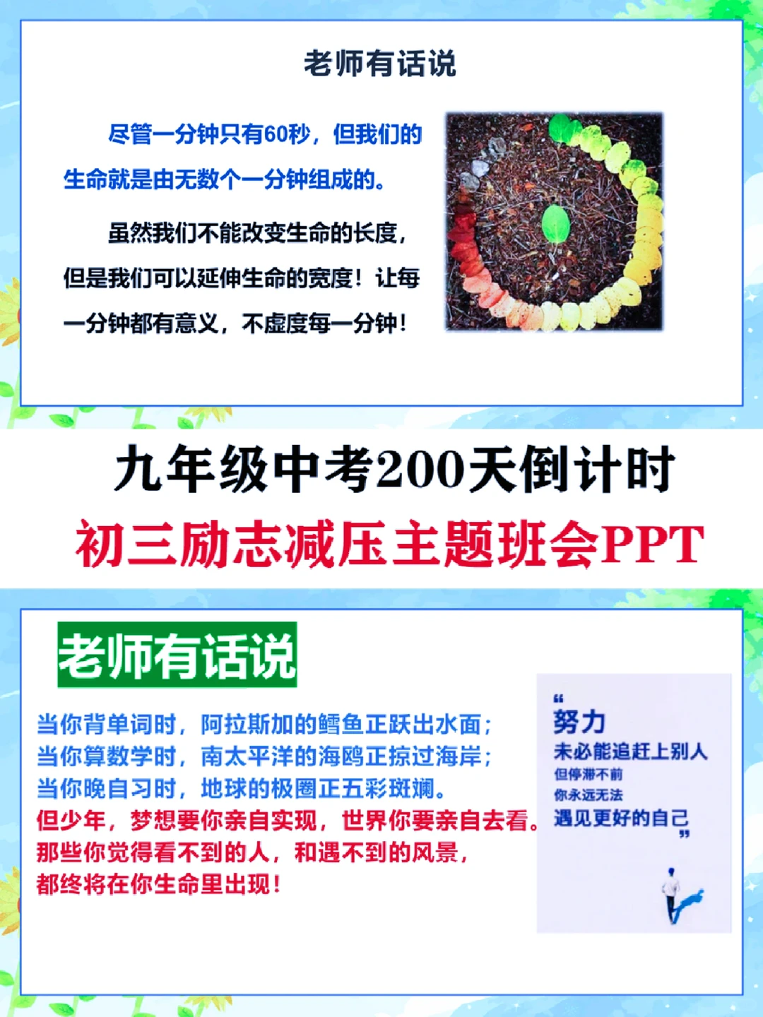 中考倒计时🔥最后200天，我们大有可为！ 第9张