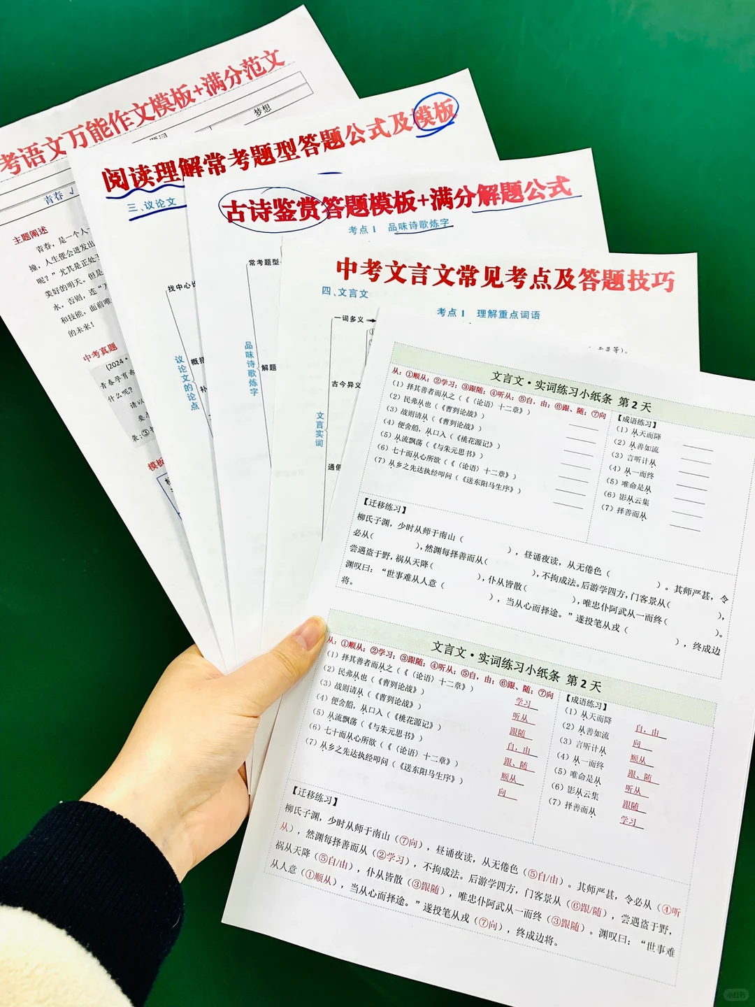 中考最后200天最累也最出成绩，没有计划抄 第8张