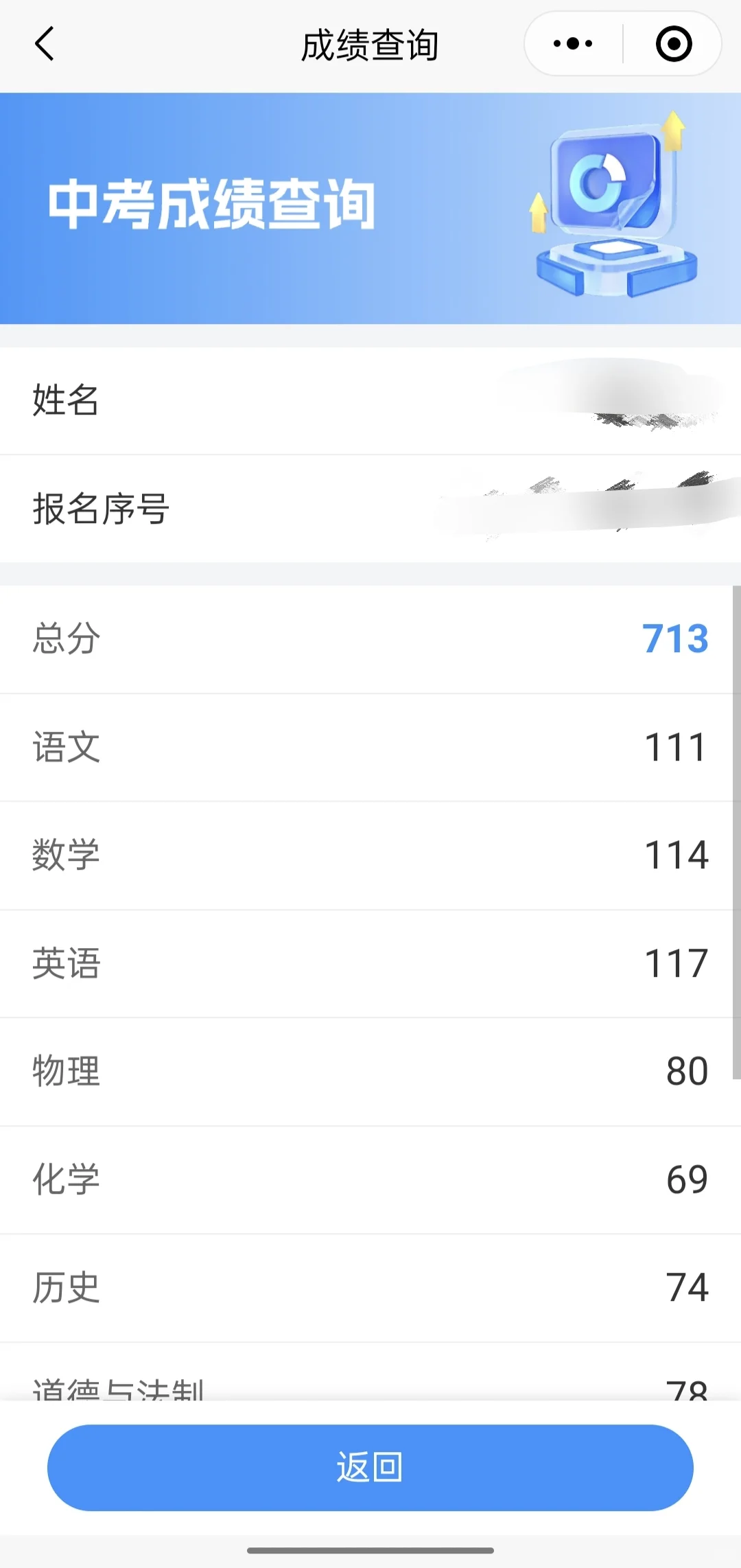 南昌25届中考713分随便问 第1张