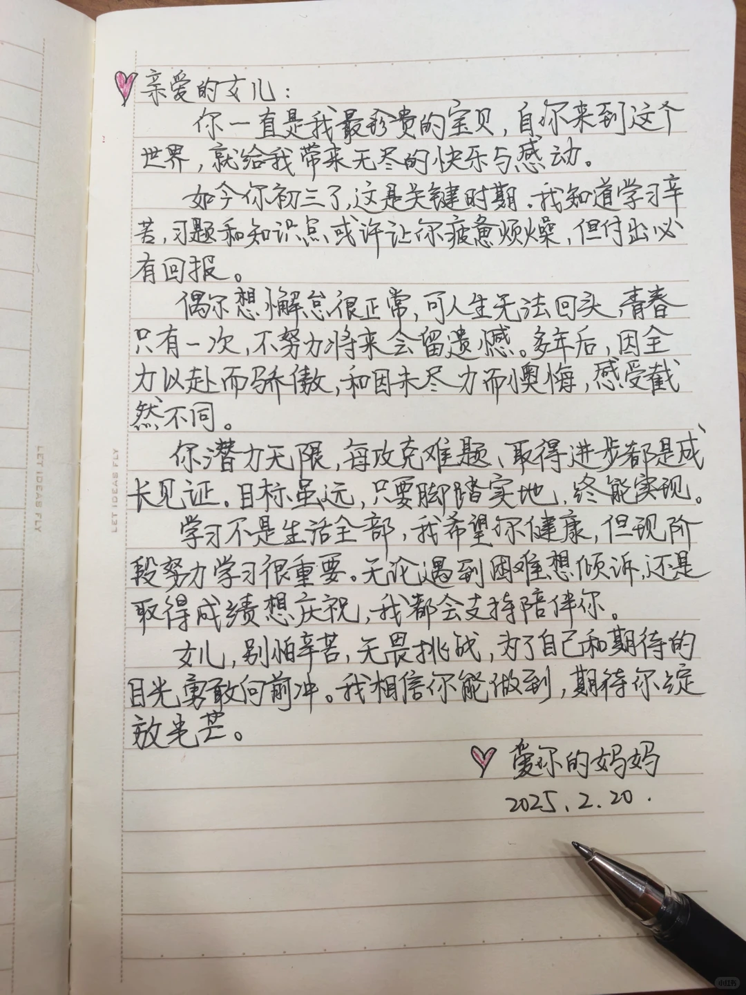 写给快要中考的初三女儿的信。 第2张