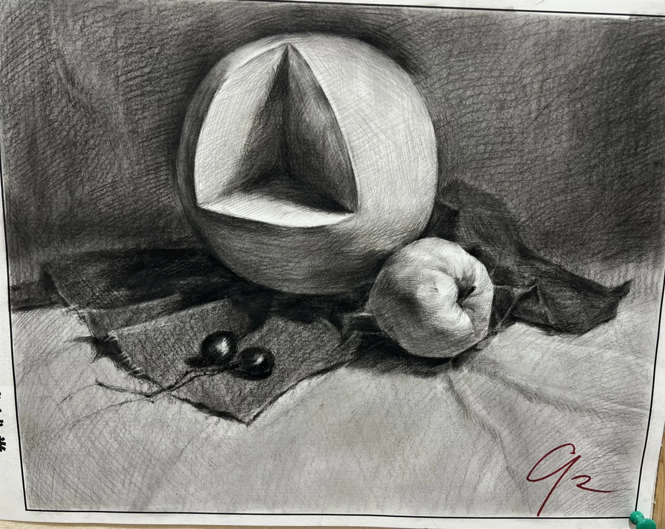 中考美术质检考试一模试卷 第5张