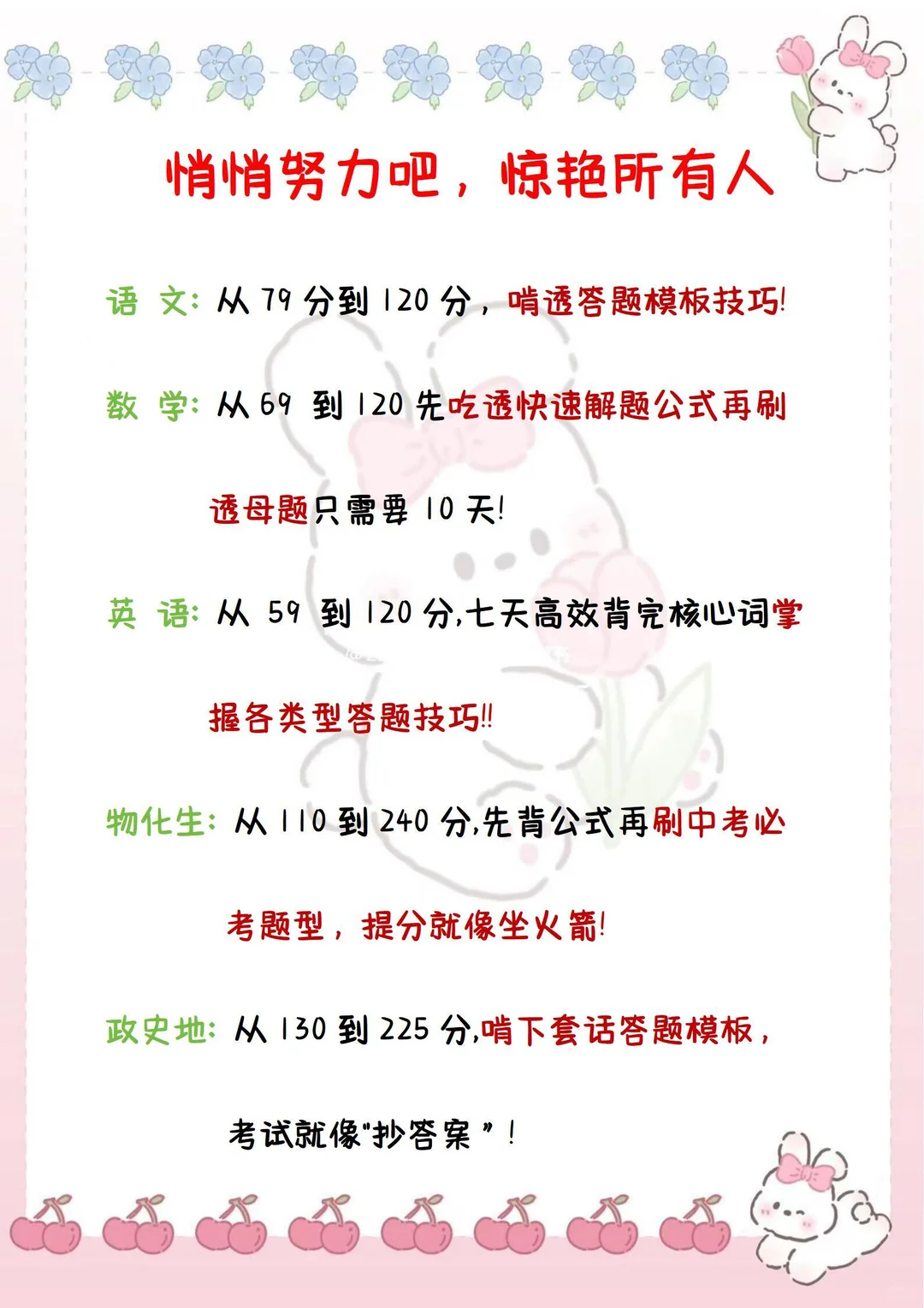 初中生那些被学校逼出来的潜力 第10张