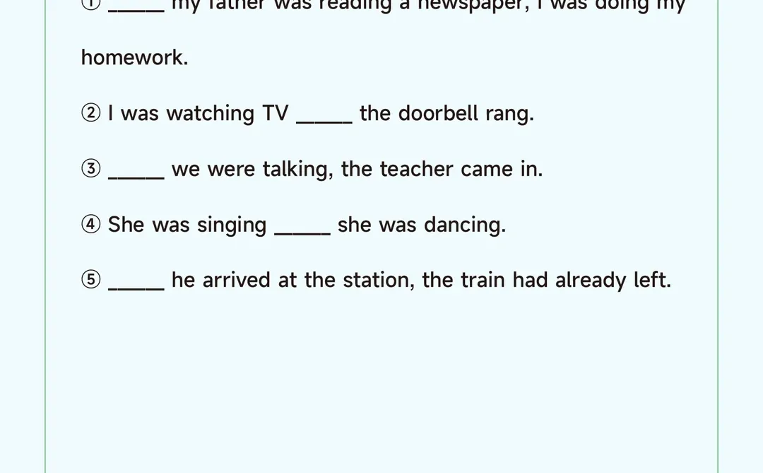 中考英语 高频易错点总结 6 第1张 中考英语 高频易错点总结 6 第1张