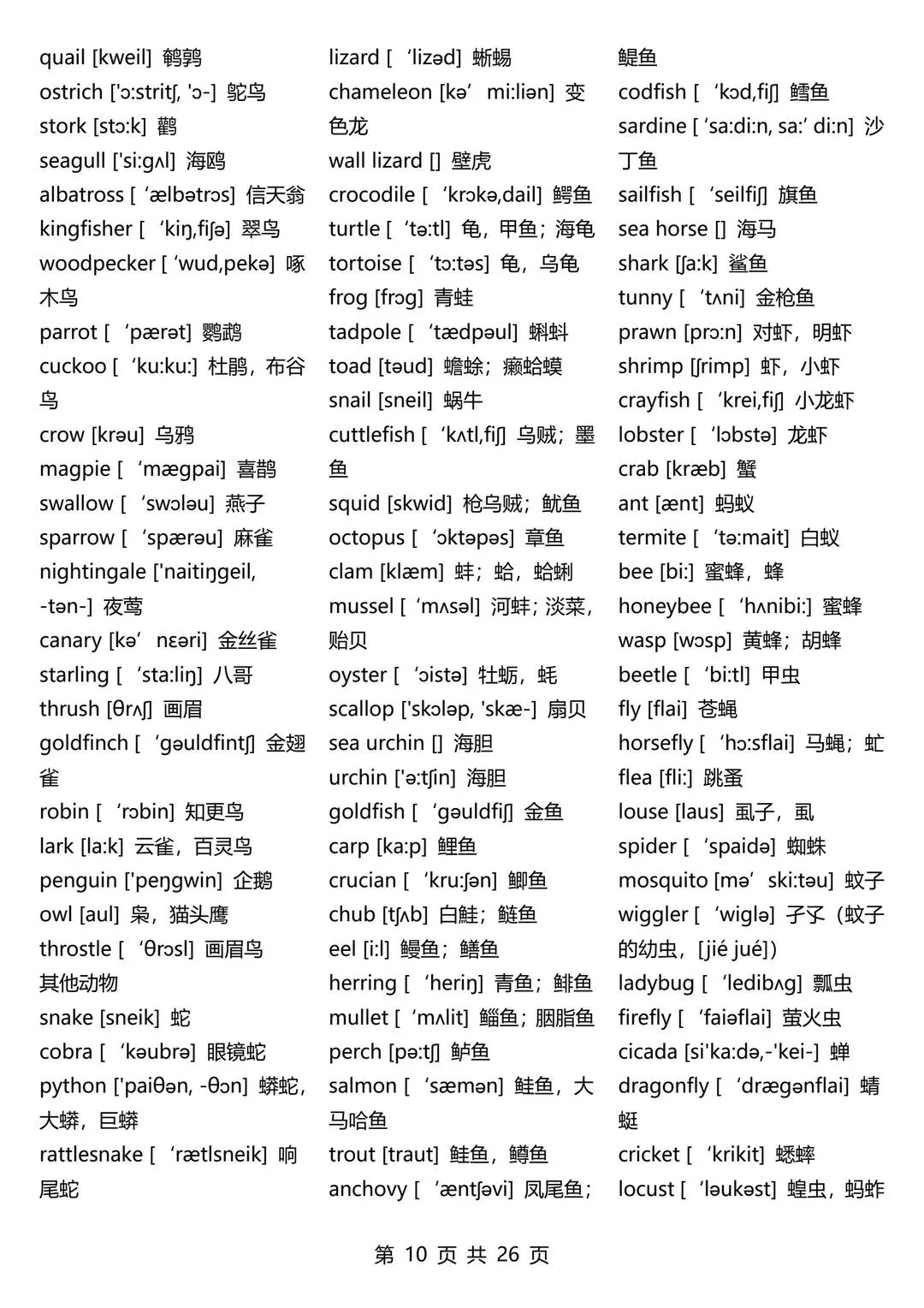 中考英语高频3500词 第2张