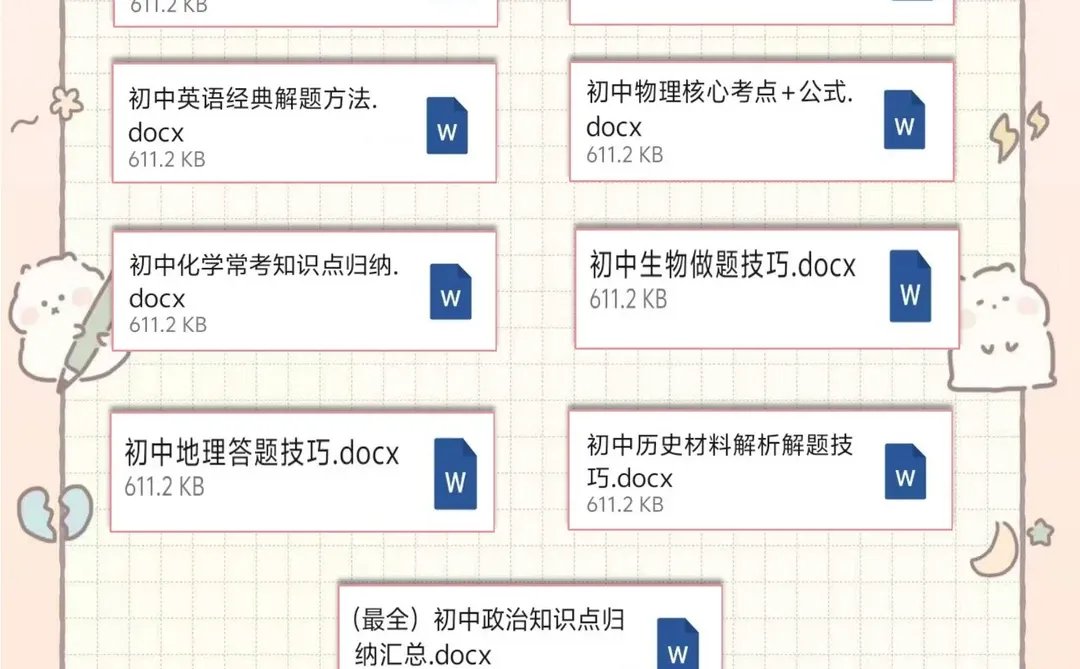 希望你初一初二就懂 初三明白就晚了 第1张