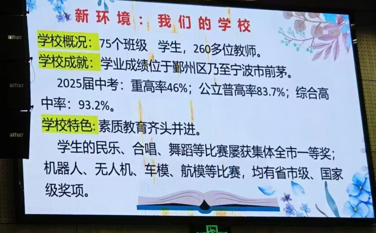 宋诏桥中学2025中考成绩 第1张