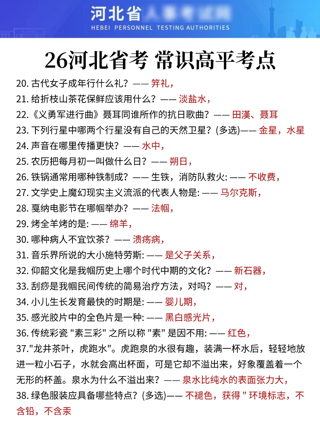 26河北省考会惩罚每一个不看通知的人 第12张