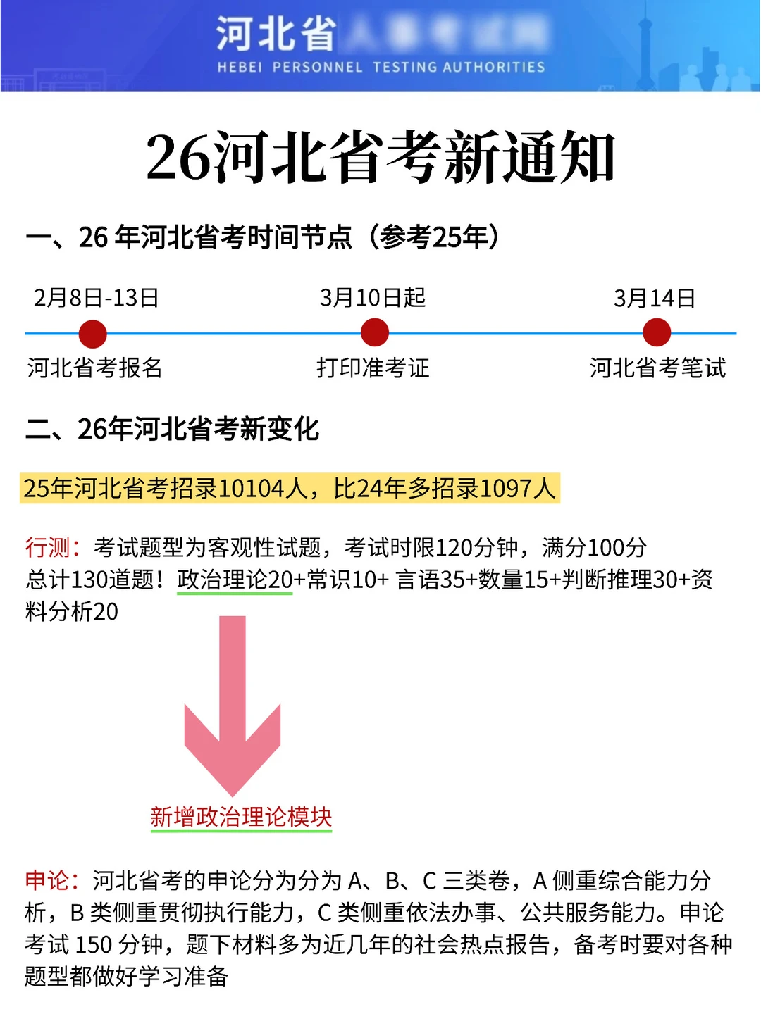 26河北省考会惩罚每一个不看通知的人 第4张