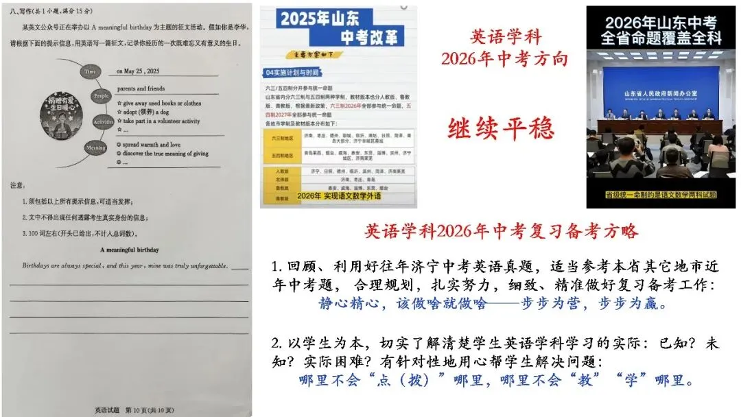 济宁市高新区初中英语学科中考复习专题活动2025-12-25 第22张