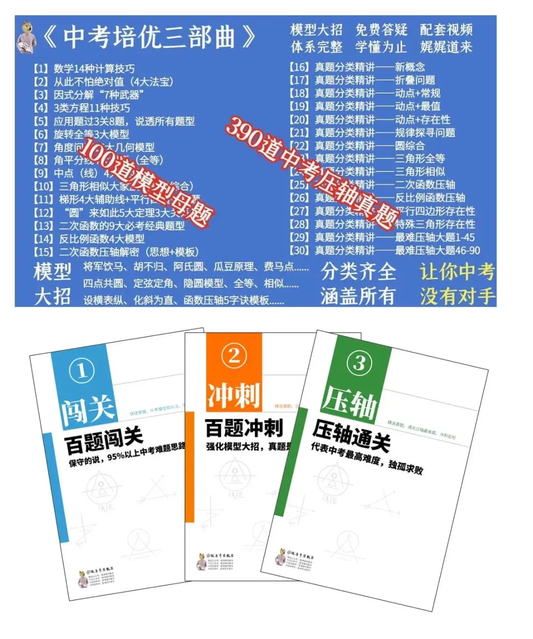 【4+3体系】中考压轴“百科全书”全国通用 第9张