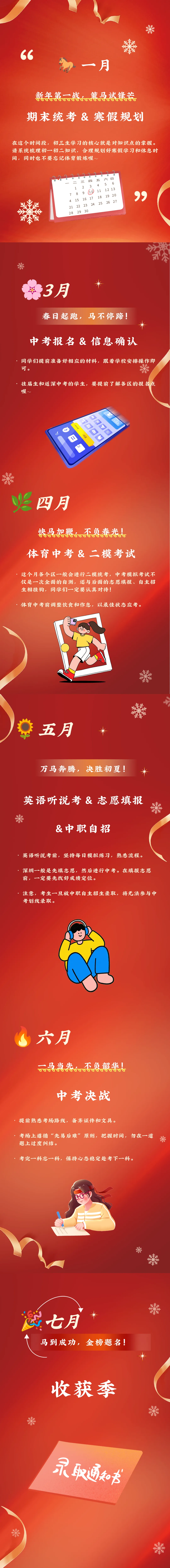 元旦启新程,赢战2026!速来领取这份中考通关地图! 第2张