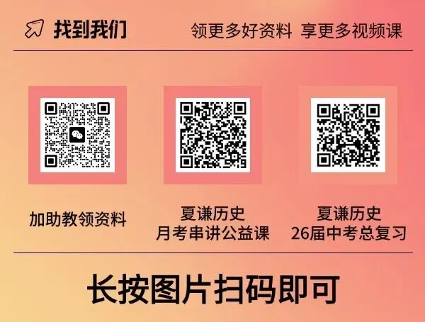 初中历史七年级上册问答式知识点全汇总!中考高分必备 第4张