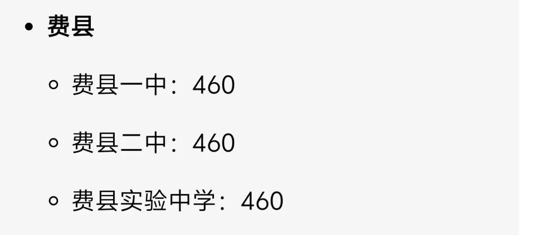 临沂中考重要数据 第4张