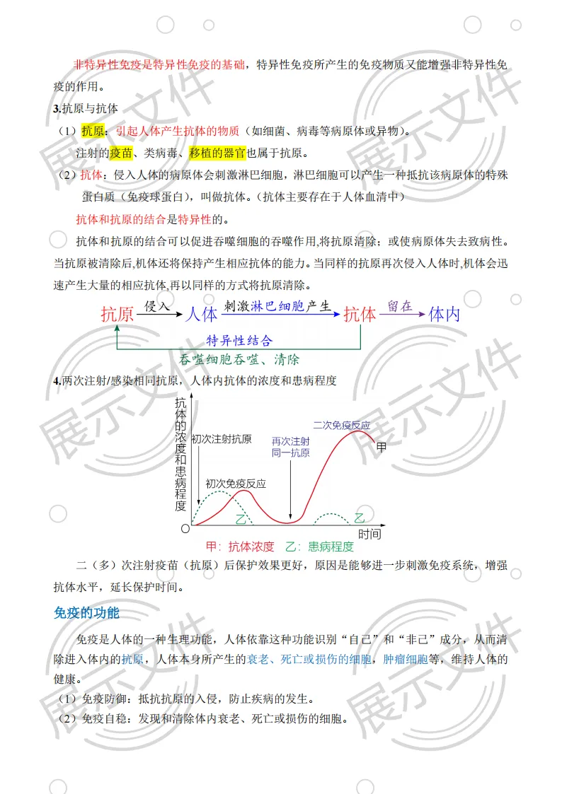 期末_中考稳了!这份人教版八年级上册生物讲义,精准抓分不费力 第7张